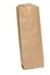 A Picture of product 711-204 Kraft Paper Pint Liquor Bags. 3 3/4 X 2 1/4 X 11 1/2 in. 500 count.