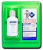 A Picture of product 965-577 Single Bottle Eye Wash Station with Wall Mount. 16 oz.