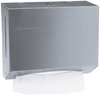 A Picture of product 964-319 Kimberly-Clark Professional Stainless Steel Compact Towel Dispenser.