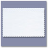 A Picture of product 176-944 Placemat, White, Scalloped Edge, 8" x 12", 1,000/Case
