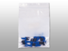 A Picture of product 964-345 LK® Clear Line Single Track Seal Top Bag with Write-On Block. 2 mil. 6 X 9 in. Clear. 1000/case.