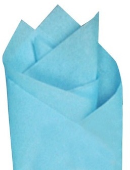 Tissue Paper. 20x30 in. Sky Blue. 480 count.