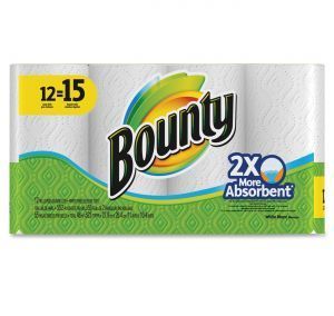 Bounty 2 Ply Select-a-Size Paper Towel Roll, 90 Sheets / Roll - 12/Case