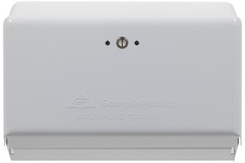 Georgia-Pacific Multifold Towel Dispenser. 11.63 X 4.25 X 8.50 in. White.  10/Case.