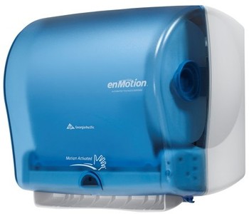 GP enMotion® Impulse® 10 Automated Towel Dispenser. 14.8 X 9.75 X 13.3 in. Splash Blue.