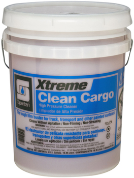 Xtreme Clean Cargo®.  Super-Strength Pressure Washer Concentrate for Trucks and Painted Surfaces.  5 Gallon Pail.