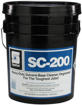 SC-200.  Heavy-Duty Industrial Cleaner / Degreaser.  5 Gallon Pail.