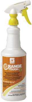 Orange Tough® 15.  D-Limonene Spot Cleaner and Degreaser.  Includes 3 trigger sprayers.  1 Quart.