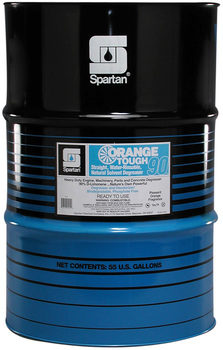 Orange Tough® 90.  D-Limonene Spot Cleaner and Degreaser.  55 Gallon Drum.