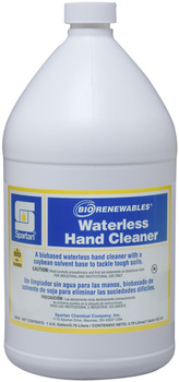 BioRenewables® Waterless Hand Cleaner.  Includes 1 Pump.  1 Gallon.