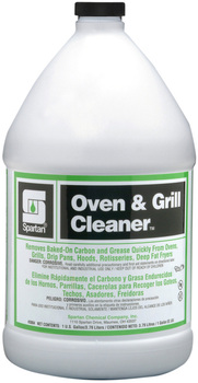 Oven & Grill Cleaner™.  Removes Baked-On Grease, Carbon and Food Deposits.  1 Gallon.