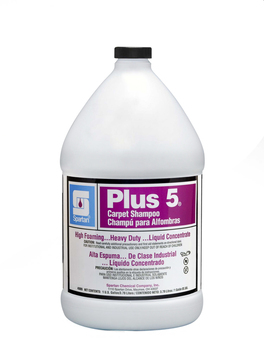 Plus-5®.  Heavy Duty Carpet Shampoo.  1 Gallon.