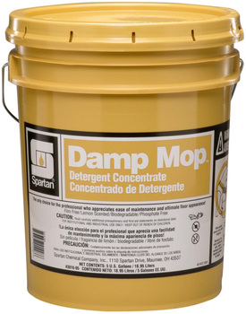 Damp Mop.  No Rinse Floor Cleaner.  5 Gallon Pail.
