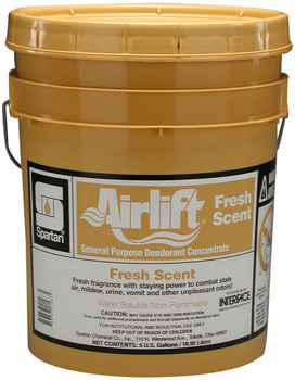 Airlift® Fresh Scent General Purpose Deodorant Concentrate.  5 Gallon Pail.