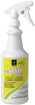 Airlift® Lemon Scent General Purpose Deodorant Concentrate.  Includes 3 trigger sprayers.  1 Quart.