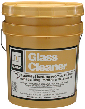 Glass Cleaner.  5 Gallon Pail.