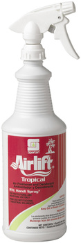 Airlift® Tropical.  Air Freshener/Deodorant.  Ready to Use.  Includes 3 trigger sprayers.  1 Quart.