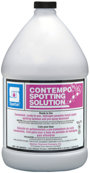 Contempo® H2O2 Spotting Solution.  Hydrogen Peroxide Based Carpet Spotting Solution. 1 Gallon.