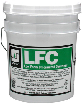 LFC®.  Low Foam Chlorinated Degreaser.  5 Gallon Pail.