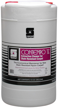 Contempo V®.  Extraction Cleaner for Stain-Resistant Carpet.  15 Gallon Drum.
