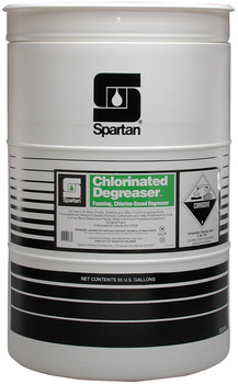 Chlorinated Degreaser.  Foaming, Chlorine-Based Degreaser with Bleach.  55 Gallon Drum.
