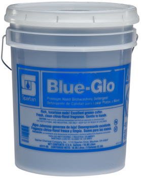 Blue-Glo.  Premium Hand Dishwashing Concentrate.  5 Gallon Pail.