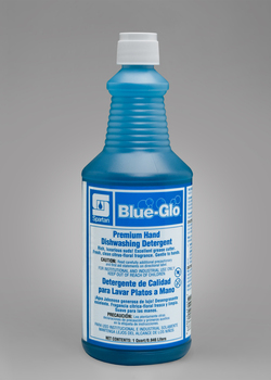 Blue-Glo.  Premium Hand Dishwashing Concentrate.  1 Quart.