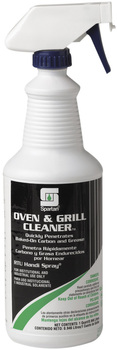 Oven & Grill Cleaner.  Includes gloves and 3 trigger sprayers.  1 Quart.
