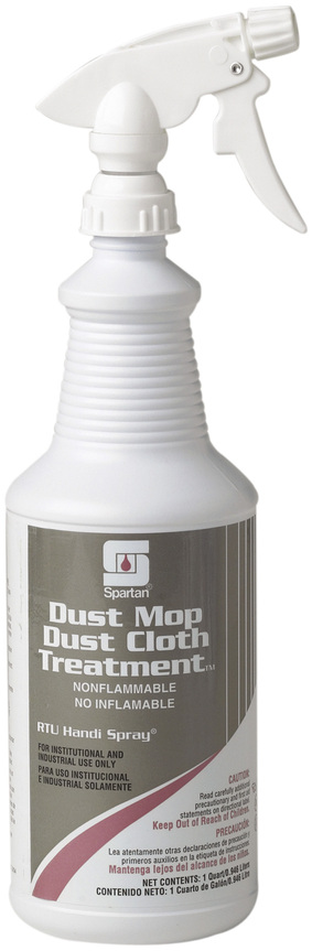 Spartan Chemical Company 321303 Dust Mop/Dust Cloth Treatment. Includes 3  trigger sprayers. 1 Quart.