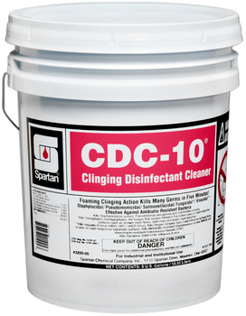 CDC-10®.  Clinging Disinfectant Cleaner.  5 Gallon Pail.