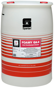 Foamy Q & A®.  Acid Disinfectant Cleaner.  55 Gallon Drum.