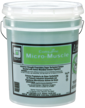 Consume Micro-Muscle®.  Industrial Strength Degreaser.  5 Gallon Pail.