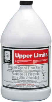 Upper Limits®.  20% Solids. Ultra Hi-Speed Floor Finish.  1 Gallon.