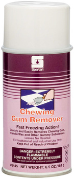 Chewing Gum Remover.  6.5 oz. Aerosol.