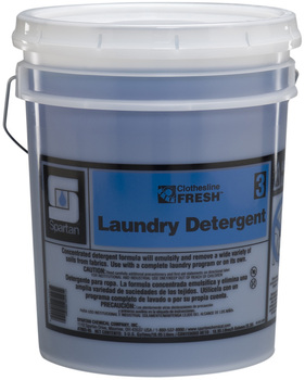 Clothesline Fresh™ #3 Laundry Detergent.  5 Gallons.