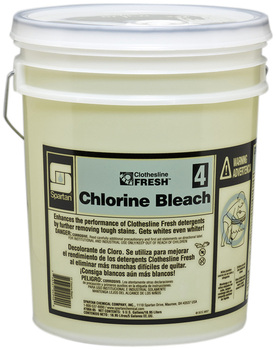 Clothesline Fresh™ #4 Chlorine Bleach.  5 Gallon Pail.