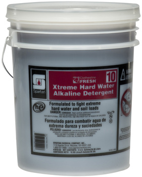 Clothesline Fresh™ #10 Xtreme Hard Water Alkaline Detergent.  5 Gallons.