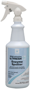 Clothesline Fresh™ #S4 Enzyme Spotter.  1 Quart, 12 Quarts/Case.
