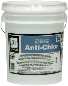 Clothesline Fresh™ #14 Anti-Chlor, Chlorine Neutralizer.  5 Gallons.