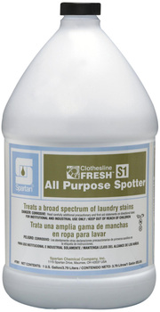Clothesline Fresh™ #S1 All Purpose Spotter.  Treats a broad spectrum of laundry stains.  1 Gallon.