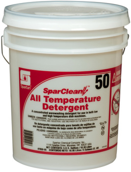 SparClean® All Temperature Detergent #50.  5 Gallon Pail.