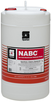 NABC Non-Acid Restroom Cleaner.  15 Gallon Pail.
