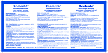 Secondary Label Xcelente