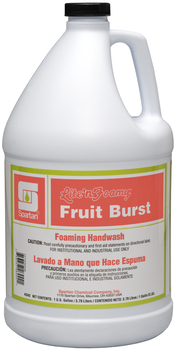 Lite'n Foamy® Sanitizing Hand Wash. 1 gal. Fruit Burst™ scent. 4 count.