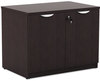 A Picture of product ALE-VA613622ES Alera® Valencia™ Series Storage Cabinet 34.13w x 22.78d 29.5h, Espresso
