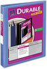 A Picture of product AVE-17032 Avery® Durable View Binder with DuraHinge® and Slant Rings 3 2" Capacity, 11 x 8.5, White