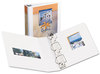 A Picture of product AVE-17032 Avery® Durable View Binder with DuraHinge® and Slant Rings 3 2" Capacity, 11 x 8.5, White