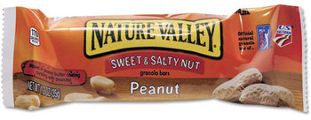 Nature Valley Granola Bars,  Sweet & Salty Nut Peanut Cereal, 1.2oz Bar, 16/Box