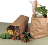 A Picture of product BAG-SK164040 General Grocery Paper Bags,  40 lb Kraft, 1/6 40/40#, Standard 12 x 7 x 17, 400 Bags/Case