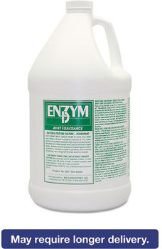 Big D Industries Enzym D Digester Deodorant,  Mint, 1Gal, Bottle, 4/Carton